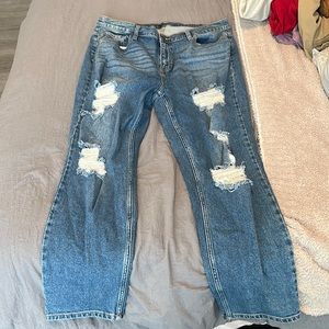 Medium Wash Fashion Nova Jeans Size 2X